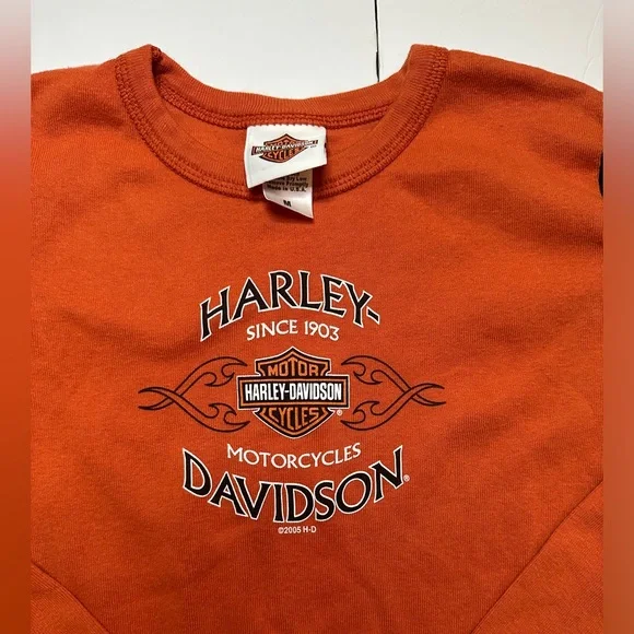 Harley Davidson Long Sleeve Size Medium - Picture 2 of 6
